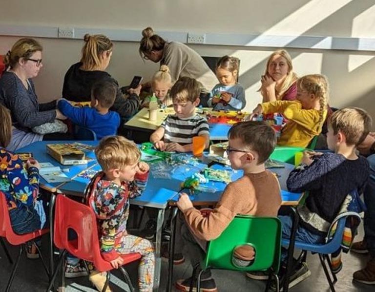 Group Session at the Hub